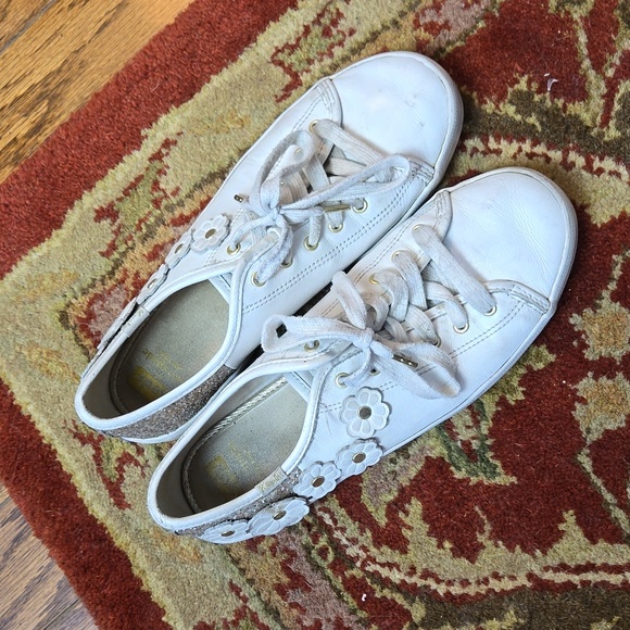 Kate Spade x Keds daisy sequin tennis shoes - Picture 5 of 6